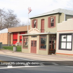 LunpaCMS Library_gfx demo